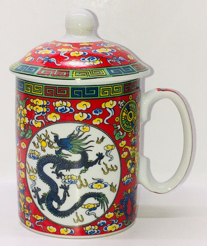 Chinese red dragon - dragon, tea